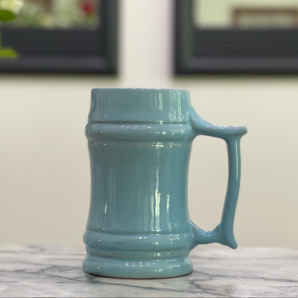 🪺Frankoma Plainsman M2 Robbin’s Egg Speckled Blue Mug- Vintage 🪺 - Picture 2 of 5